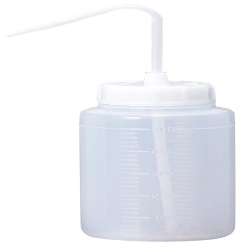 新潟精機 Be HAUS 日本製 ポリ広口洗浄ビン 500ml WPS-500