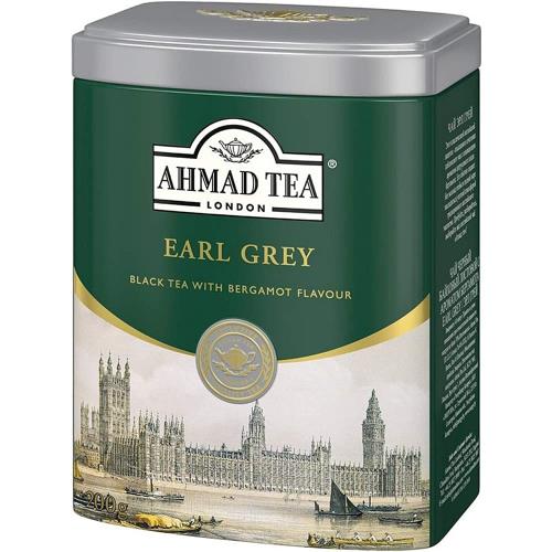 アーマッドティー アールグレイ リーフ 茶葉 200g 缶 紅茶 AHMAD TEA
