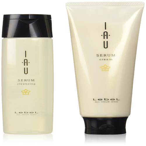 ルベル イオ セラム クレンジング シャンプー 200m L クリーム トリートメント 200m L セット Lebel iau SERUM