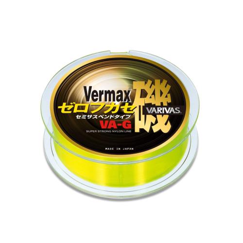 VARIVASバリバス ナイロンライン バーマックス磯 ゼロフカセ 150m 6号 12.0kg 蛍光イエロー