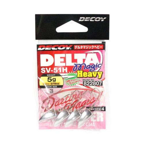 カツイチKatsuichi デコイ SV-51H デルタマジック ヘビー #3-5g 3/16oz