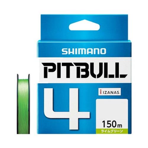 シマノSHIMANO PEライン ピットブル 4本編み 150m 0.6号 ライムグリーン 12.5lb PL-M54R 釣り糸