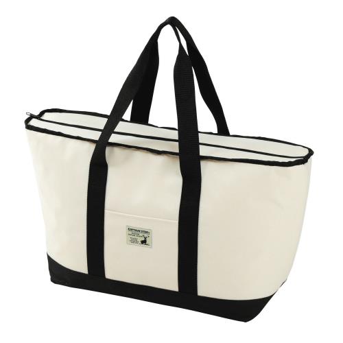キャプテンスタッグCAPTAIN STAG 保冷バッグ クーラーバッグ トート型 容量約23L Sサイズ ホワイト CSシャルマン UE-583