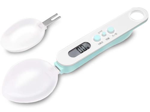 ドリテックdretec スプーンスケール 計量スプーン大・小2種類 デジタル 300g 0.1g単位 PS-400GN グリーン