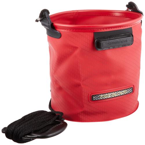 シマノSHIMANO 水汲み バッカン リミテッドプロ BK-151S ブラッドレッド 19cm 6L