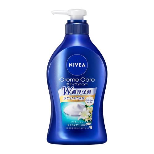 ニベア クリームケア ボディウォッシュ ブリティッシュロイヤルリリーの香り ポンプ 480ml