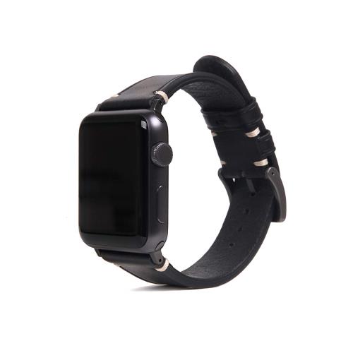 SLG Design Apple Watch バンド 45 / 44 / 42mm 用 Series 9-1 / SE レザー イタリアン アップルウォッチ ベルト Italian Buttero L
