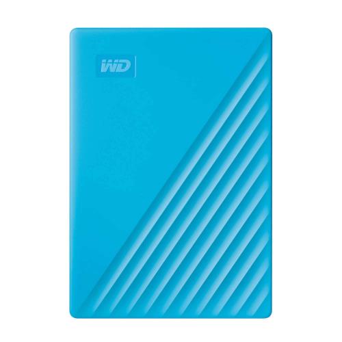 WD ポータブルHDD 5TB USB3.0 ブルー My Passport 暗号化 パスワード保護 外付けハードディスク / メーカー3年保証 WDBPKJ0050BBL-WESN 国内正規代理店品