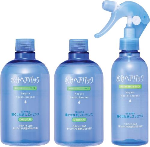 資生堂 水分ヘアパック 寝ぐせなおしエッセンス 本体220m L +つめかえ用380m L×2個 セット 補修 うるおい サラサラ トリートメント 寝癖直しウォーター スプレー