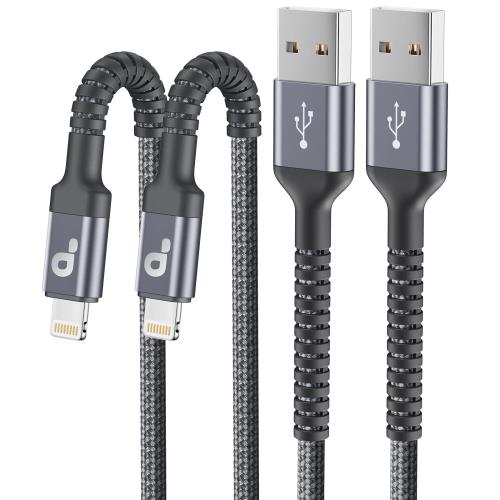 i Phone 充電1M 2本 あいふぉんライトニングケーブル MFi認証 高速充電 超高耐久 USB 充電器けーぶる Apple i Phone 14 13 12 11 Pro Max XS XR 