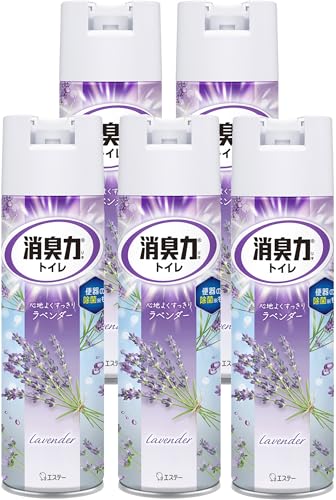 消臭力 まとめ買い トイレ用 スプレー ラベンダー 365m L×5個 トイレの消臭力スプレー トイレ 消臭剤 消臭 芳香剤 消臭スプレー