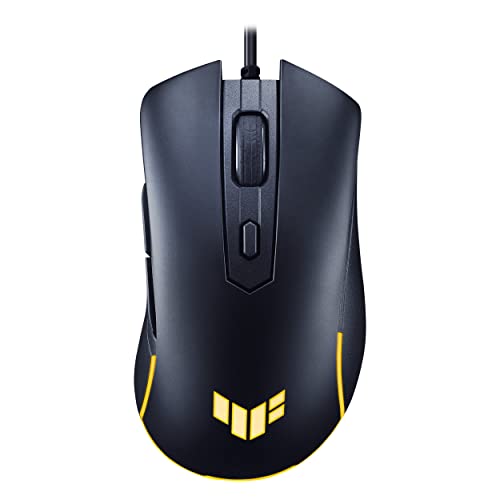 ASUS ゲーミングマウス TUF Gaming M3 Gen II 59g / P56防塵・防水/ASUS抗菌ガード / 8000dpi / 有線 / 6000万回クリック / PTFEマウスソール