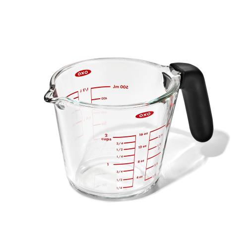 OXOオクソー ガラス メジャーカップ 500ml 耐熱 電子レンジ 食洗機 対応 11397300