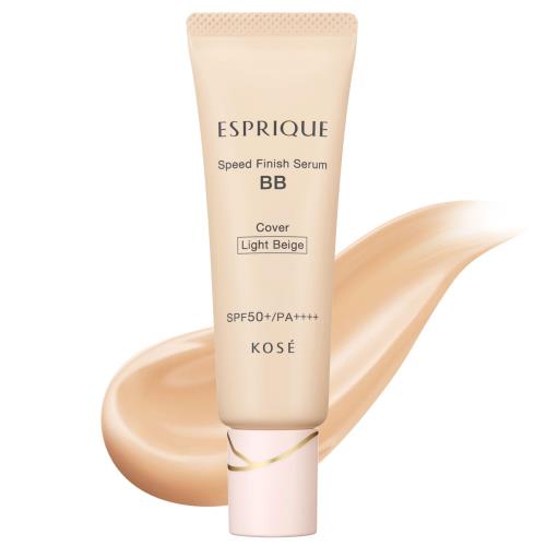 ESPRIQUEエスプリーク スピードフィニッシュ セラム BB カバー 01 ライトベージュ 30g SPF50＋/PA＋＋＋＋ しっかりカバー 美容液 乳液 クリーム 日やけ止め 化粧下地 ファン