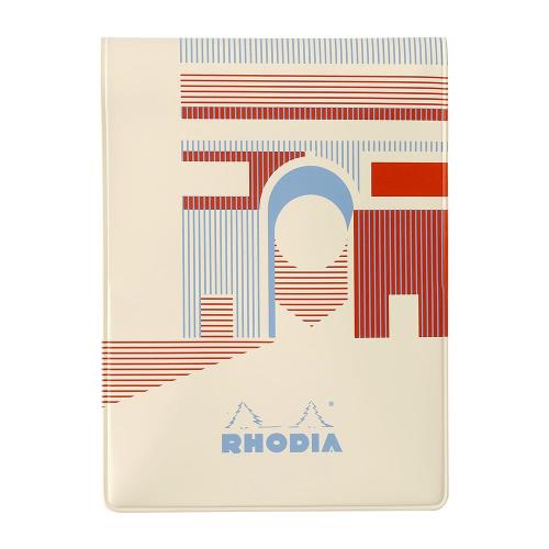 ロディア カバー セリグラフィー by パピエ ティグル No.11A7 パリ/アイボリー ブロックRHODIA オレンジ1冊付き Rhodia cf11ptiv