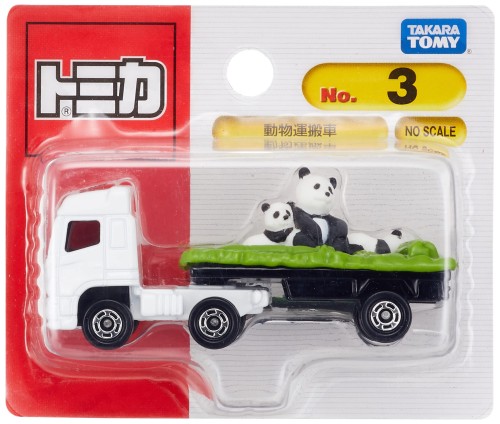 タカラトミー『 トミカ No.003 動物運搬車 (ブリスター) 』 ミニカー 車 おもちゃ 3歳以上 ブリスターパッケージ 玩具安全基準合格 STマーク認証 TOMICA TAKARA TOMY