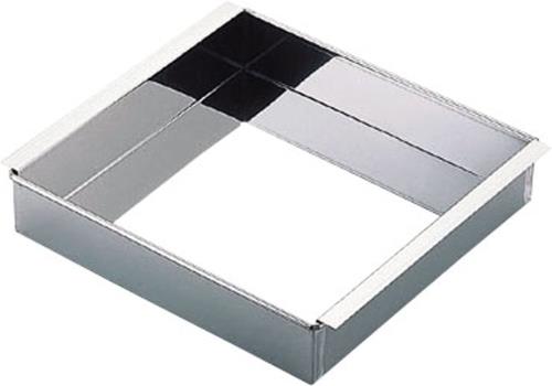 エムテートリマツ 18-0玉子豆腐器 関東型 24×24cm 1623604