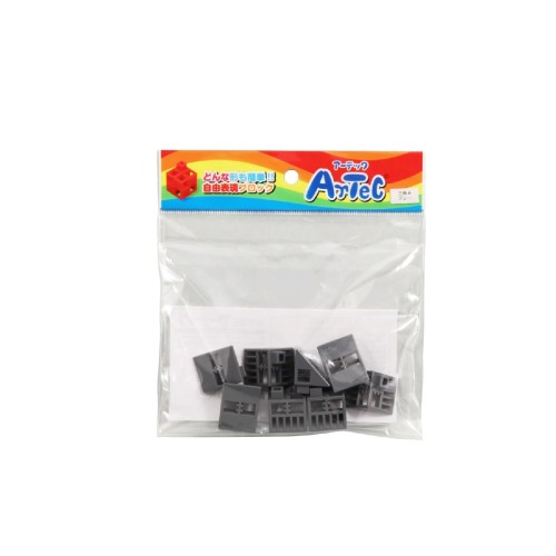 アーテック Ar Te Cブロック 三角 A 単品 8個セット 77810 グレー