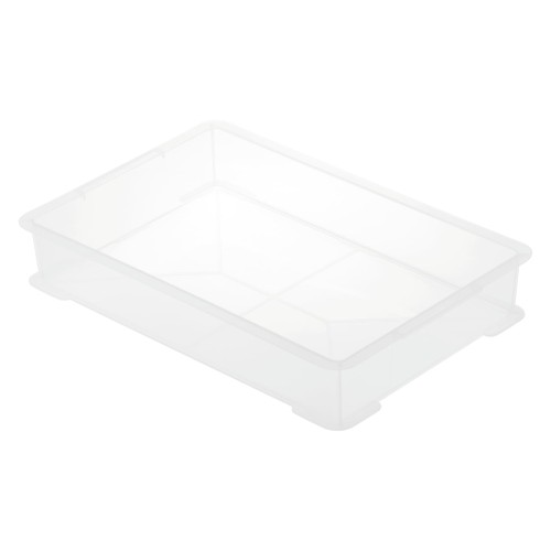 サンコープラスチック(Sanko Plastic) 保存容器 フードテナー No.20 クリア 幅57.3×奥行38.6×高さ10.3cm 日本製 プラスチック 食品用 コンテナ お餅 パン ケーキ 