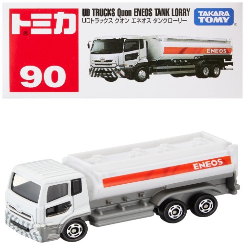 タカラトミー(TAKARA TOMY) 『 トミカ No.90 UDトラックス クオン エネオス タンクローリー (箱) 』 ミニカー 車 おもちゃ 3歳以上 箱入り 玩具安全基準合格 STマーク認証