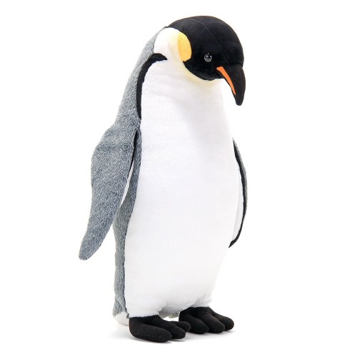 カロラータ エンペラーペンギン ぬいぐるみ (親/リアルペンギンファミリー/やさしい手触り) リアル ペンギン おもちゃ お人形 ギフト プレゼント 誕生日 (検針2度済み) / クリスマス クリスマ