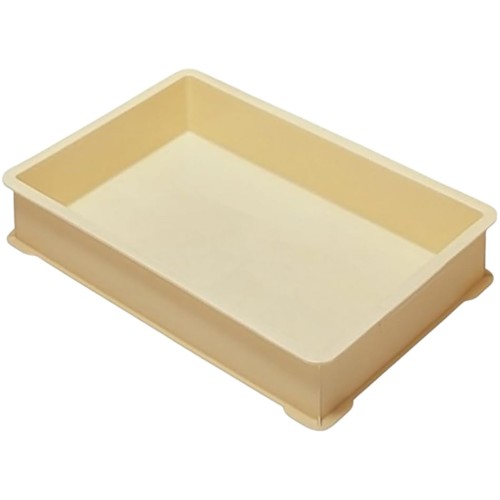 サンコープラスチック(Sanko Plastic) 保存容器 フードテナー No.20 アイボリー 幅57.3×奥行38.6×高さ10.3cm 10個セット 日本製 ケース販売 プラスチック 食品用 