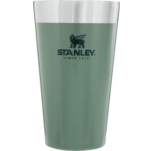 STANLEY(スタンレー) スタッキング真空パイント 0.47L グリーン 真空断熱タンブラー ステンレス コーヒー 保温保冷 ビール アウトドア スポーツ観戦 食洗機対応 保証 (日本正規品)