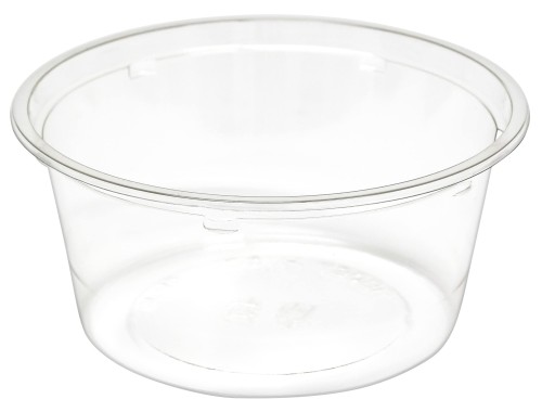 リスパック(Risupack) 使い捨て 容器 テイクアウト ランチ 弁当 透明カップ クリア 本体 540ml 50個入 バイオカップ 430 BL 日本製 PBPM267