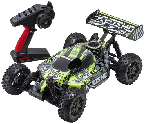 京商 1/8スケール 21エンジン 4WDレーシングバギー レディセット インファーノ NEO 3.0 カラータイプ6 イエロー エンジンラジオコントロール 33012T6