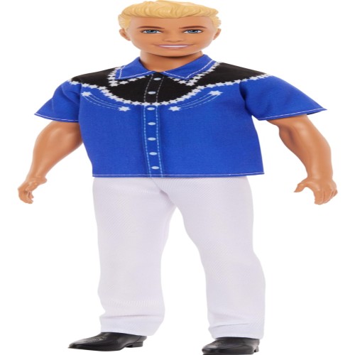 バービー(Barbie) ケン ファッショニスタ ロイヤルブルーシャツ きせかえ人形・ハウス ままごと・ごっこ遊び バービー人形 3歳から ブルー HRH25