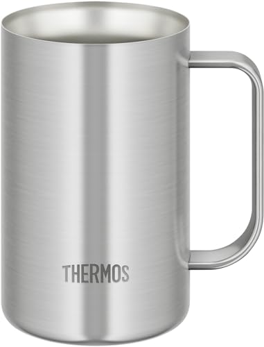 サーモス 真空断熱ジョッキ 600ml ステンレス1 食洗機対応 魔法びん構造 保温保冷 ビールジョッキ JDK-601 S1