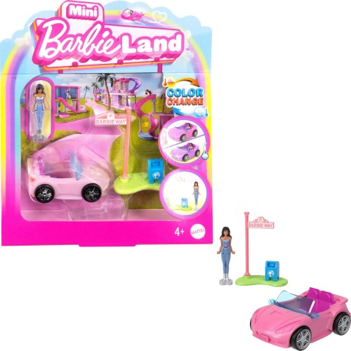 バービー(Barbie) ミニバービーランド コンバーチブル マイクロドール1体付 きせかえ人形・ハウス ままごと・ごっこ遊び オープンカー 6