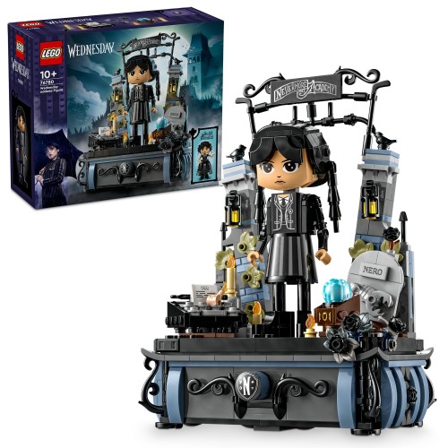 レゴ(LEGO) ウェンズデー ウェンズデー・アダムス フィギュア おもちゃ 玩具 誕生日 プレゼント ブロック 女の子 男の子 子供 10歳 11歳 12歳 小学生 お人形 ドール インテリア オシ