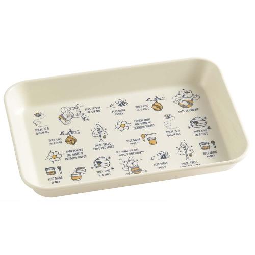 スケーター(skater) 小皿 メラミン ミニ プレート システム 食器 L トレー 皿 プレート 22.2cm×16.2cm デイズニー くまのプーさん MTSI5-A