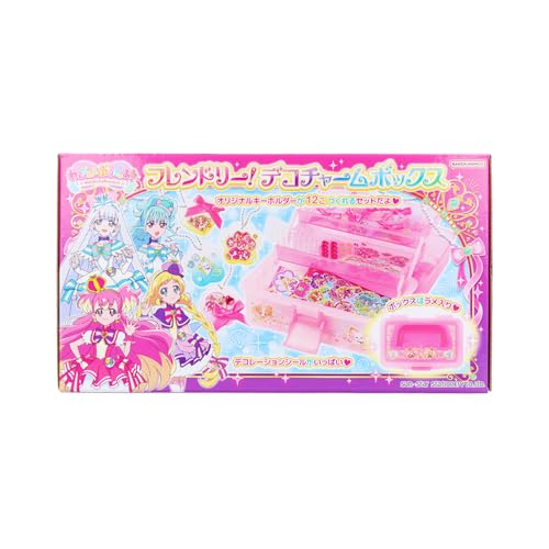 サンスター文具(Sun-Star Stationery) フレンドリー！デコチャームボックス わんだふるぷりきゅあ！ 13×25×16cm