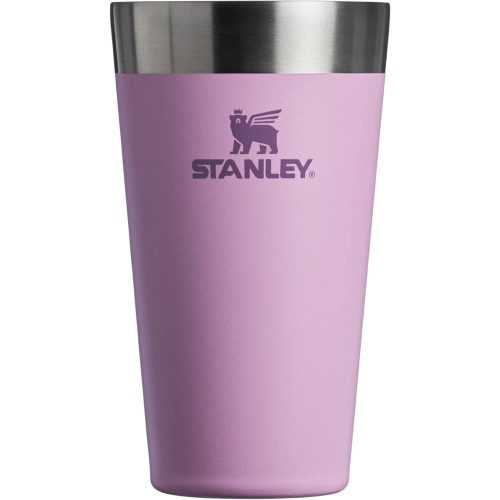 STANLEY(スタンレー) スタッキング真空パイント 0.47L ライラック 真空断熱タンブラー ステンレス コーヒー 保温保冷 ビール アウトドア スポーツ観戦 食洗機対応 保証 (日本正規品)
