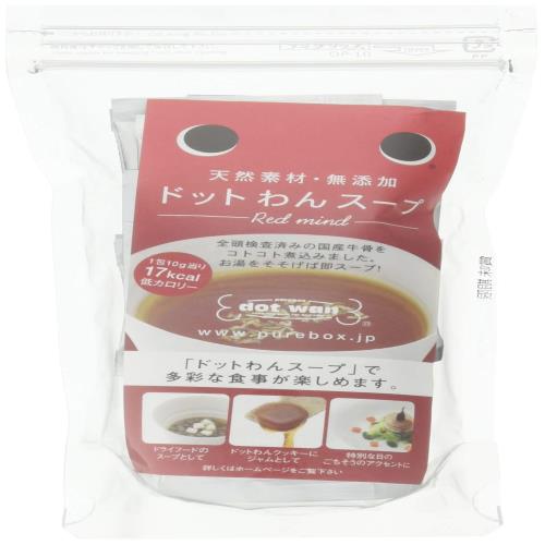 ドットわん 犬用おやつ スープ ビーフ 10グラム (x 15)