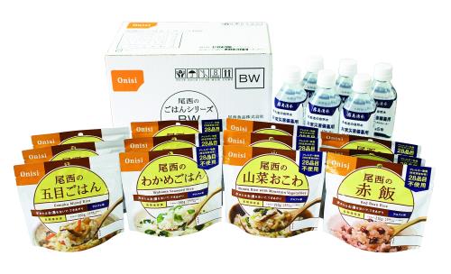尾西食品 アルファ米 ごはんセット 和風4種×各3袋 (非常食・保存食)