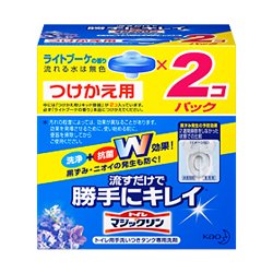 花王トイレマジックリン 流すだけで勝手にキレイ ライトブーケの香り ＜付替用・２個パック＞１６０ｇ ×５個セット