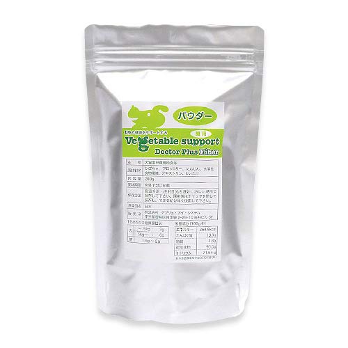 メニワン ベジタブルサポート ドクタープラス ファイバー 犬猫用 200g