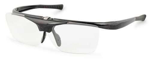 デューク 老眼鏡 跳ね上げ +3.0 度数 ハネアゲハイパー ブラック DR-008-1+3.00