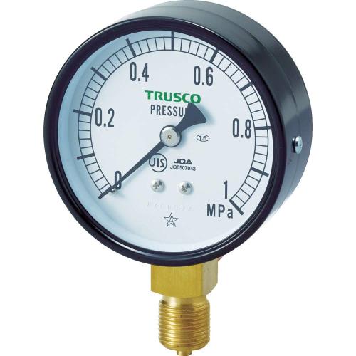 TRUSCO(トラスコ) JIS汎用圧力計A型75φ TPG751.0