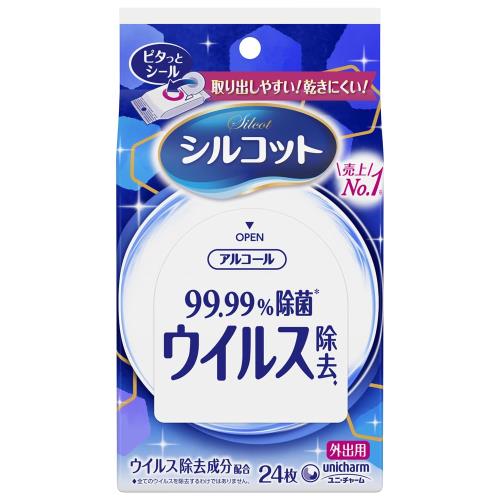 シルコット ノロクリアウェット除菌 外出用 24枚シルコット ノロクリアウェット除菌 外出用 24枚