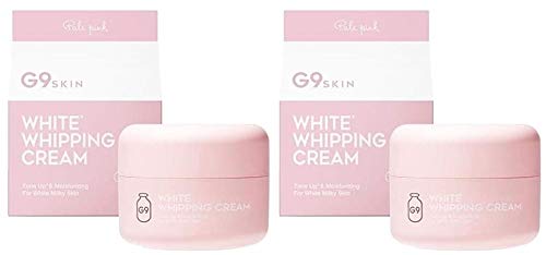 G9スキン ホワイト ホイッピング クリーム ピンク (50g)×2個セット 化粧下地 フェイスクリーム