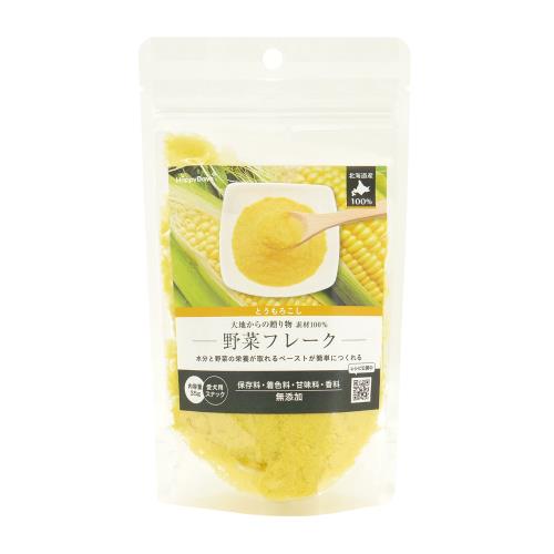 ペットプロ 犬用おやつ Happy Days 大地からの贈り物 素材100% 野菜フレーク とうもろこし 35g