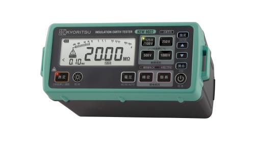 共立電気計器 デジタル絶縁／接地抵抗計 KEW 6022