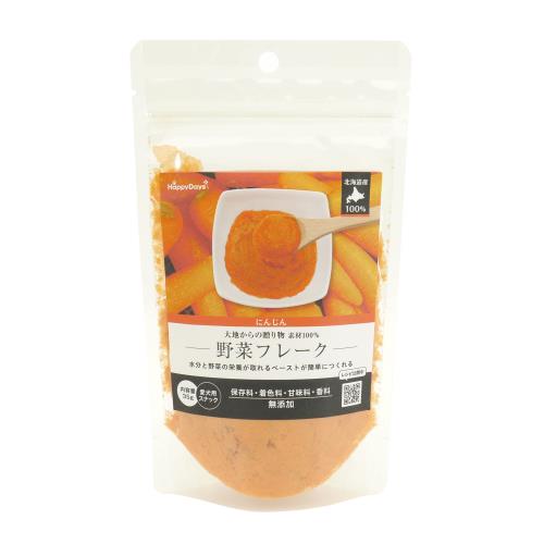 ペットプロ 犬用おやつ Happy Days 大地からの贈り物 素材100% 野菜フレーク にんじん 35g