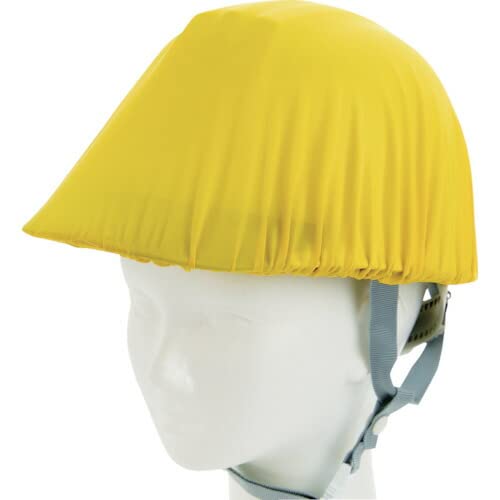 TRUSCO(トラスコ) 識別用ヘルメットカバー 黄色 HMCD-Y