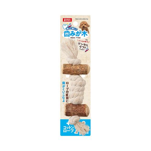 マルカン GONTA CLUB 歯みが木プラス コットンロープ S