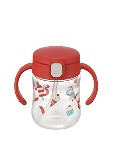 リッチェル トライ ストローマグSD レッド 1個 200ml 7カ月